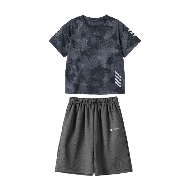 ASK JUNIOR Boys  Summer Running T-shirt & Shorts Set 110