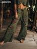 Fashion New Printed Wide Leg Pants with Belt Loop