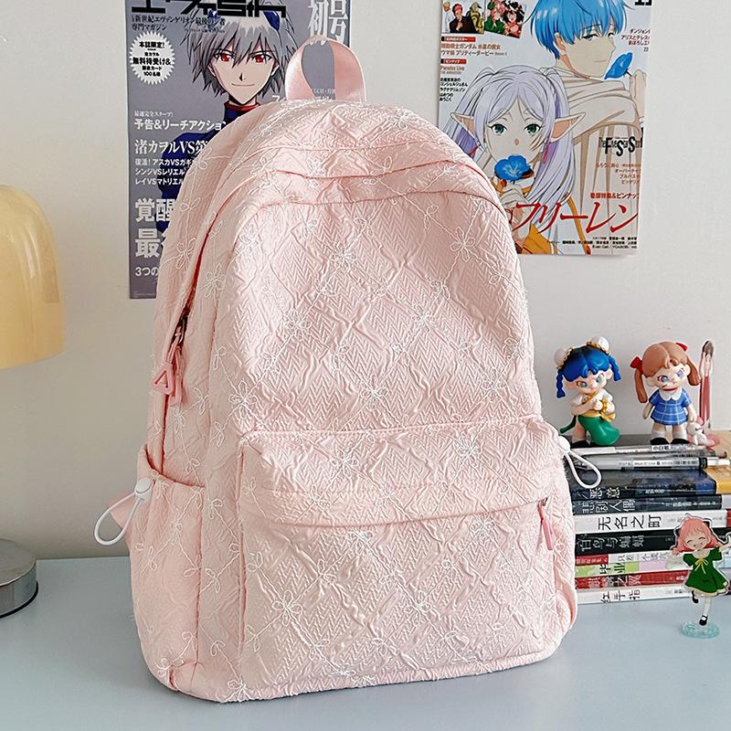 

Школьный рюкзак новый высокая ценность свежий милый дофаминовый конфетный цвет рюкзак для учеников средней школы легкий рюкзак