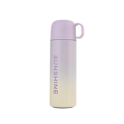 New Gradient Thermos Cup Girls High Appearance Level Stainless Steel Student Male Portable Large Capacity Ins Cup with Lid