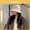 Letter Casual Embroidered Pattern Womens Bucket Hat Versatile Allseason Outdoor Hat