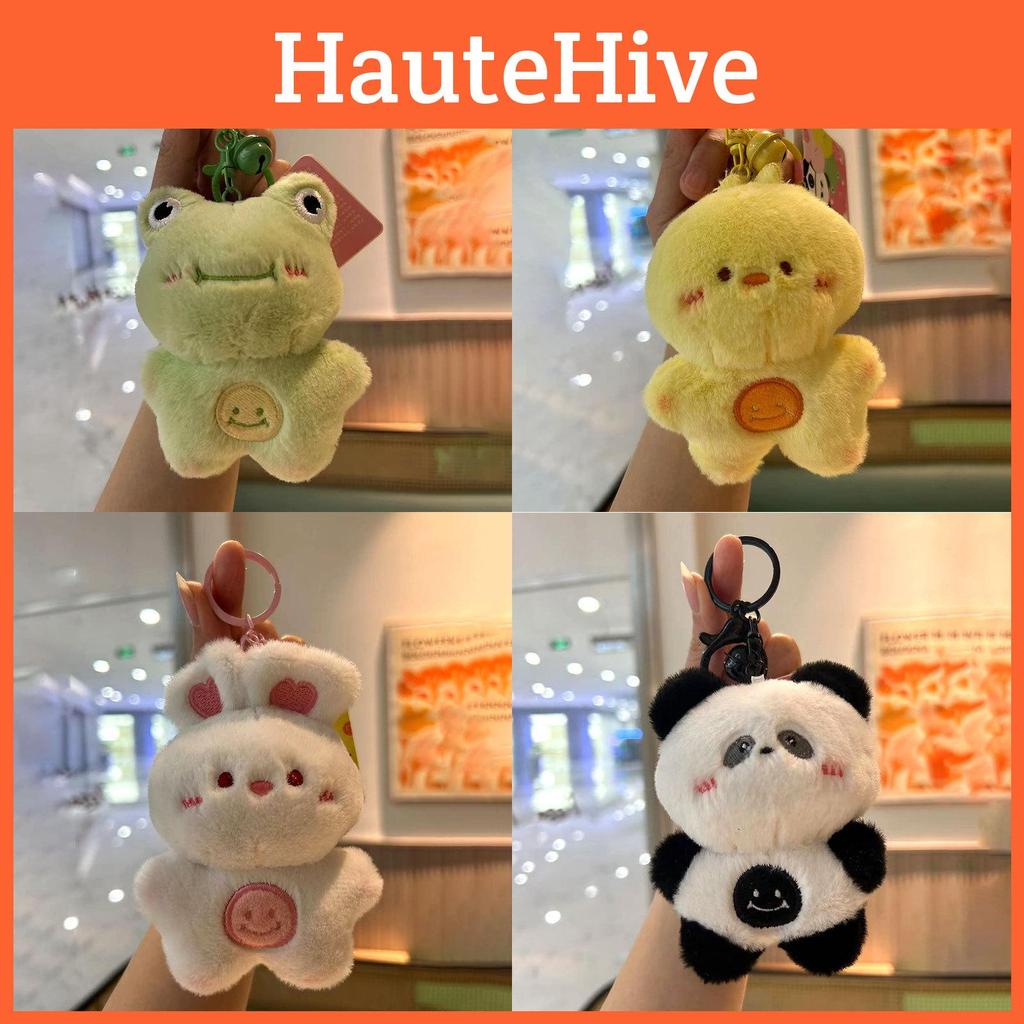 Niedlicher Frosch Ente Hase Panda Bär Plüsch Schlüsselanhänger Zum Verschenken Und Dekorieren