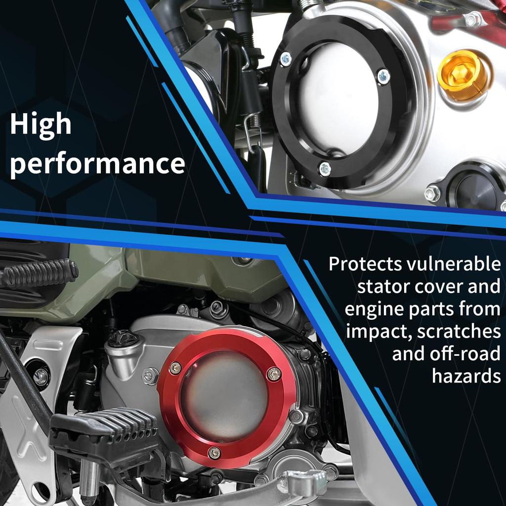 GFARDMOTO Motorcycle Right Engine Guard Slider Ring Engine Stator Guard Case Crash Cover Protector
