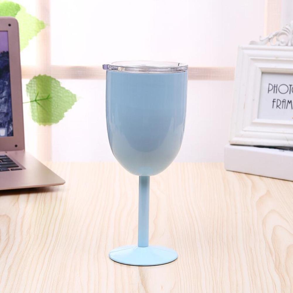 with Lid Wine Cup Double Walled Cocktail Mug Quality Red Wine Cup