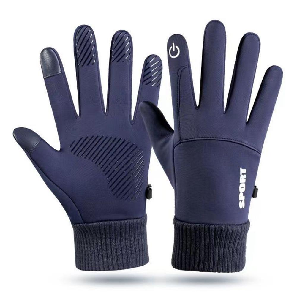 Fashion Warm Mittens Winter Glove Windproof Waterproof Full Finger Gloves TouchScreen Skin-friendly Cycling Gloves Motorcycle