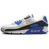 Air Max 90 Premium Racer Blue Unisex Sneakers White Khaki Black HF3449-100