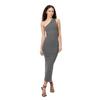 Jack Wills Womens/Ladies Knitted Asymmetric Cut Out Midi Dress