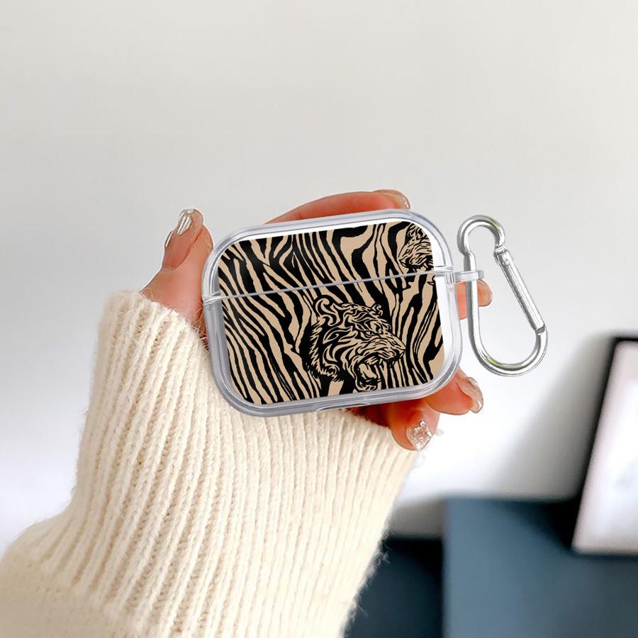 Fashionable Leopard Case For Airpods 4 2 Pro 3 Pro3 Pro2 1 Clear Earphone Cases Cover