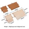 Holder, Creative PU Leather Toilet Tissue Roll Dispenser and Hangers Wall Mounted for