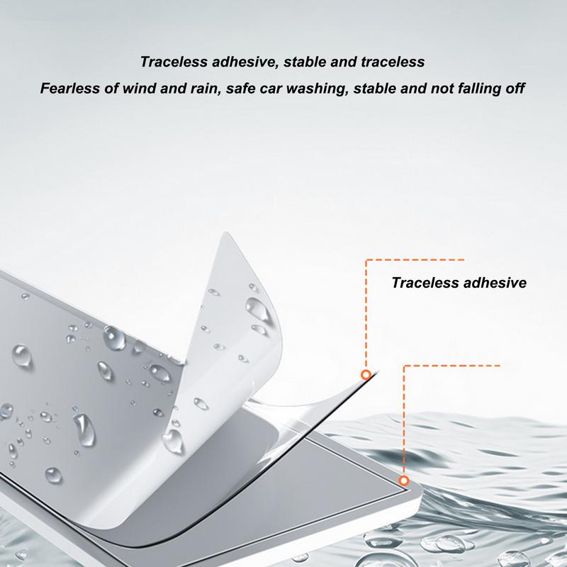 2pcs Car Door Edge Guards Rubber Bumper Anti-Collision Strip Anti-Static Protector Strip Corner Adhesive Car Accessories