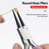 8-teiliges Zangen-Werkzeugset zur Schmuckherstellung, 5-Zoll-Mini-Zangenset, kleine Spitzzange, rosa Schmuckzangenset