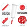 Red Caulk Cap Caulk Saving Sealer Saver for Open Caulking Tube Sealing Preserving Durable Easy To Use DIY Home Repair Tool