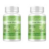 Capsule di aloe vera, integratore naturale, contenente 20.000 mg di estratto di aloe vera, adatte agli adulti.