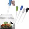 Manual Aquarium Gravel Cleaning Straw Fish Tank Water Changer Aquarium Clean Pipette Dropper Waste Remover with Extension Tube