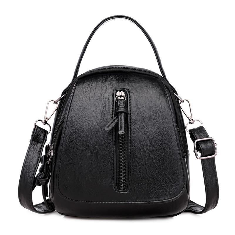Bag Women's Messenger Bag Fashion Trend New Mobile Phone Bag Soft Leather Texture Multi-compartment Shoulder Bag Change Bag