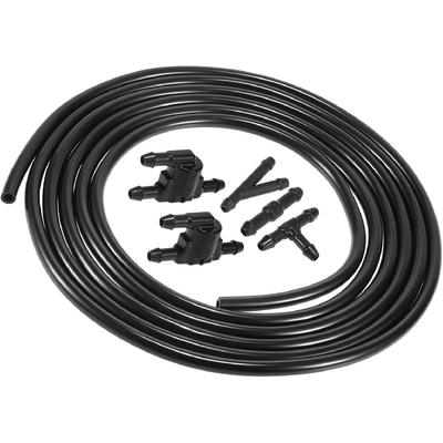 Car Windshield Washer Hose Kit 300cm 10ft Windshield Washer Nozzle Hose with Connectors for Toyota Corolla Tundra Land Cruiser 85321-28020 Vehicle
