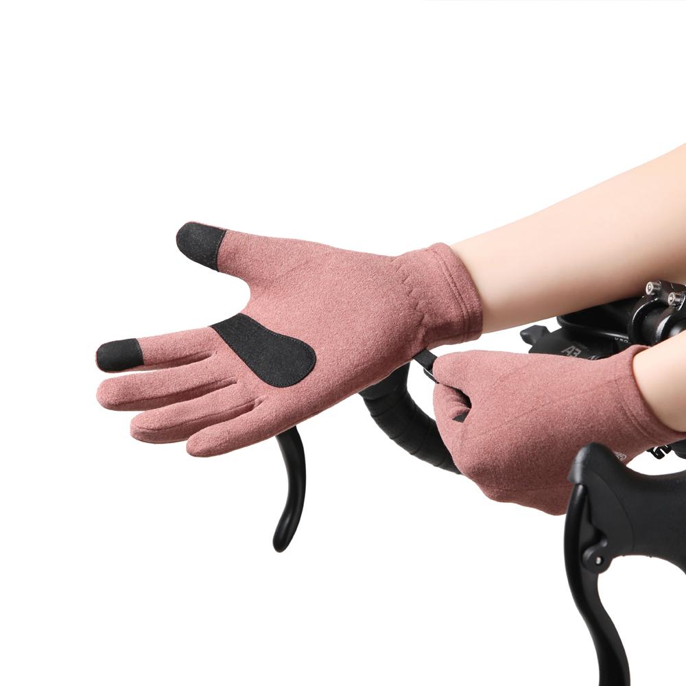 Winter Warm Ski Glove Lining Soft Touch Screen Gloves Unisex Outdoor Cycling Running Gloves Lady Cold-proof Gloves