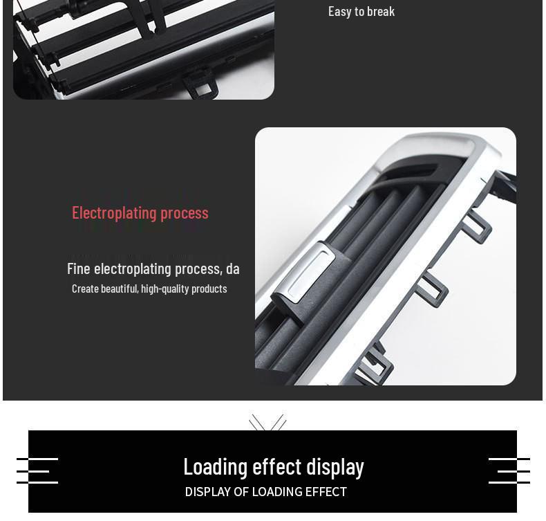 BMW Seria 5 GT F07 Grill kratki nawiewu konsoli środkowej 528GT/535GT