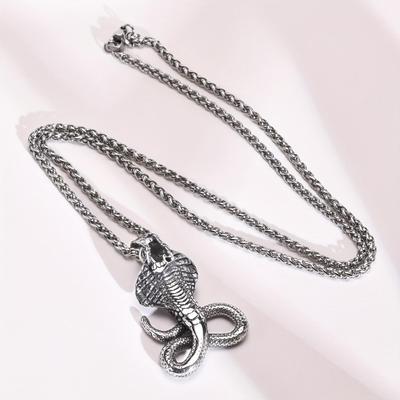Personalized Fashion Cobra Men's Personalized Hip Hop Pendant Necklace - Party Gift
