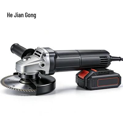 He Jian Gong 100mm Corded Brushless Angle Grinder CN Plug (adapter Included)