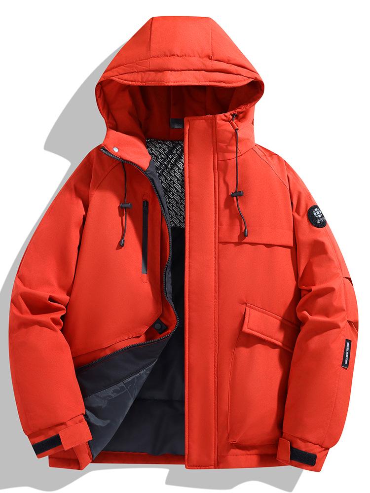 Unisex Winter Graphene Ski Jacket: Windproof, Waterproof, Padded, Cotton Outerwear for Couples