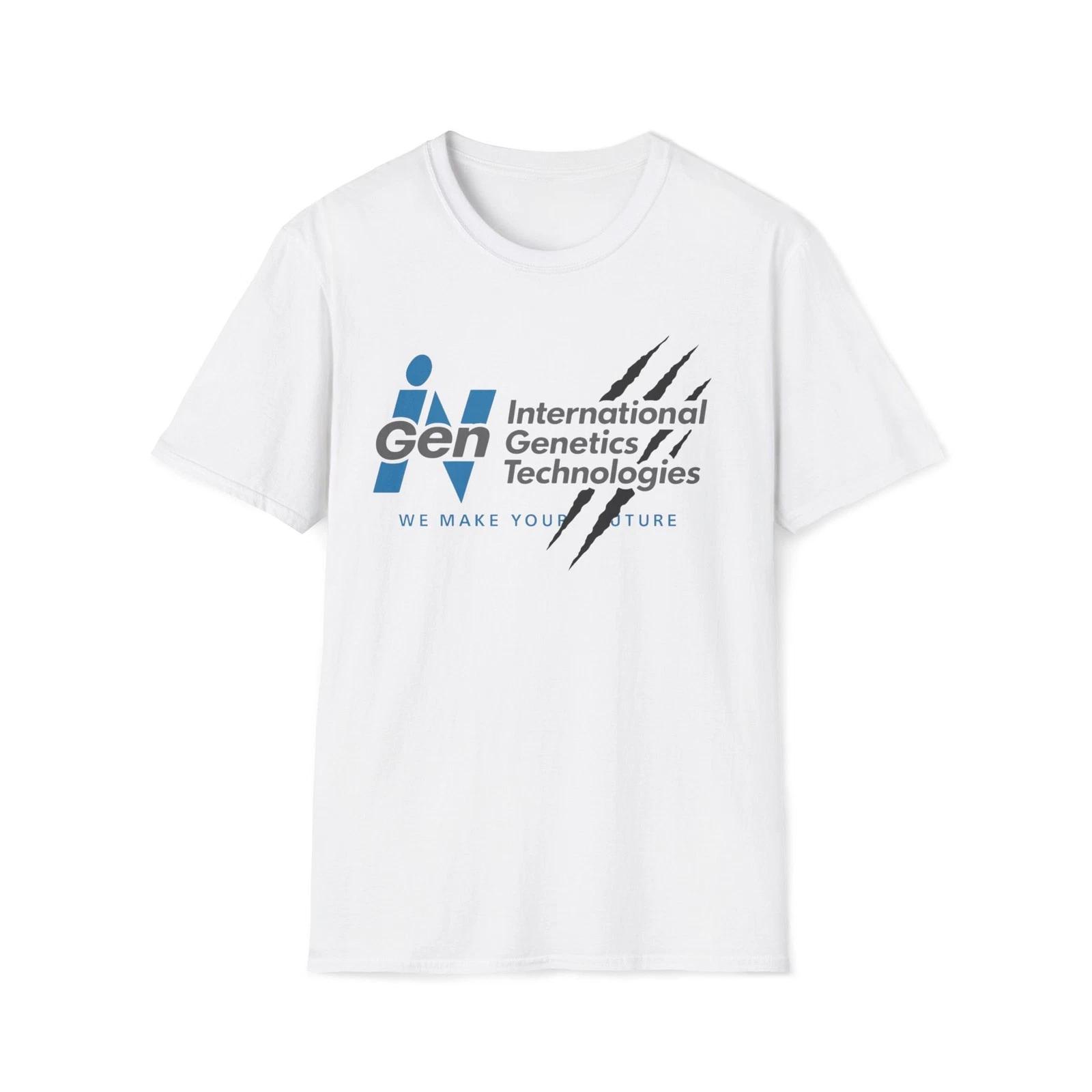 InGen Labs International Genetics T-Shirt | Jurassic Park Unisex Softstyle Tee XL