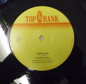 12inch Record FRANKIE JONES / JENNIFER LARA - Problems / Long Time Boy  TR005 Top Rank 1984 UK Reggae, Ska & Dub Used