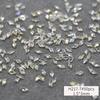 Popular Flat Back Rhombus Glass Nail Diamond Shiny Crystal Cubic Zirconia Nail Charms Nail Art Rhinestone