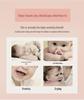 Biqin Heart-Shaped Silicone Pacifier for 0-6 Months - Soft for Sleeping