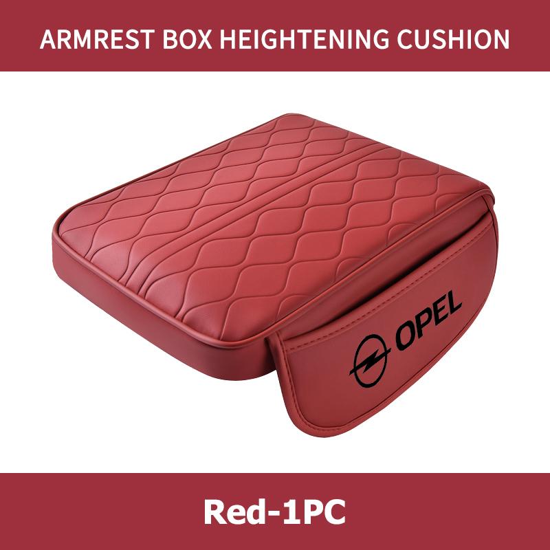 For Opel Leather Car Arm Rest Cushion Anti Scratch Armrest Protection Cover ADAM ASTRA J K CORSA E INSIGNIA MOKKA VIVA Meriva YC4