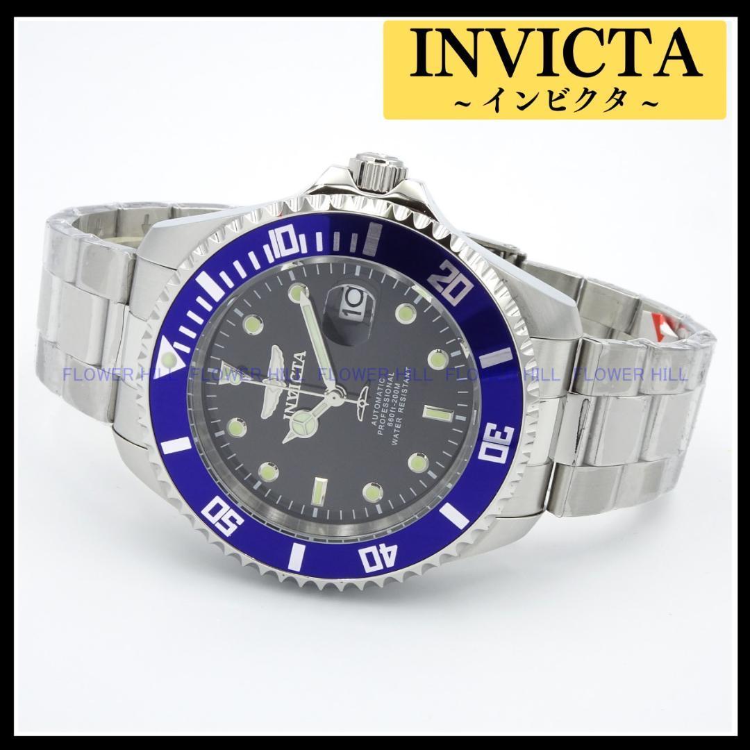 Used Invicta Watch Automatic Blue Bezel PRO DIVER 35853