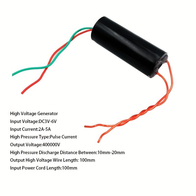 1PC High-voltage Generator, 3V-6V To 400KV DC Step-up Power Module, High-voltage Generator, High-voltage Transformer
