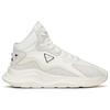 Anta Lifestyle Series Trendy Casual Slip Resistant Durable Mid Top Sneakers Women Sneakers White 122148871R-1