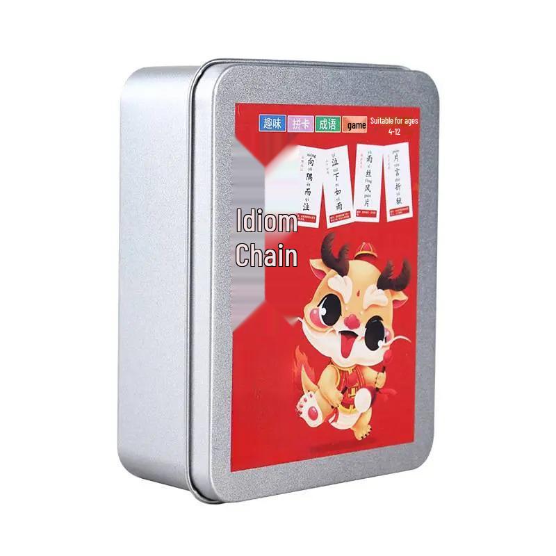 Idiom Chain Poker Puzzle Game - Student Edition for Fun Literacy