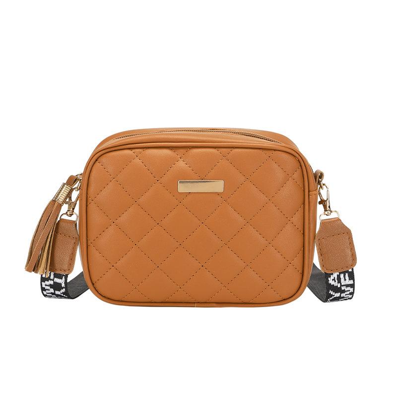 Camera bag New fashion niche design Rhombus bag Small square bag Women's messenger bag
