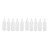 10Pcs Pigment Dispensing Bottle 60ml Durable Plastic Roll Ball Widely Used Hair Oil Bottle for Oil Pigment Solvent