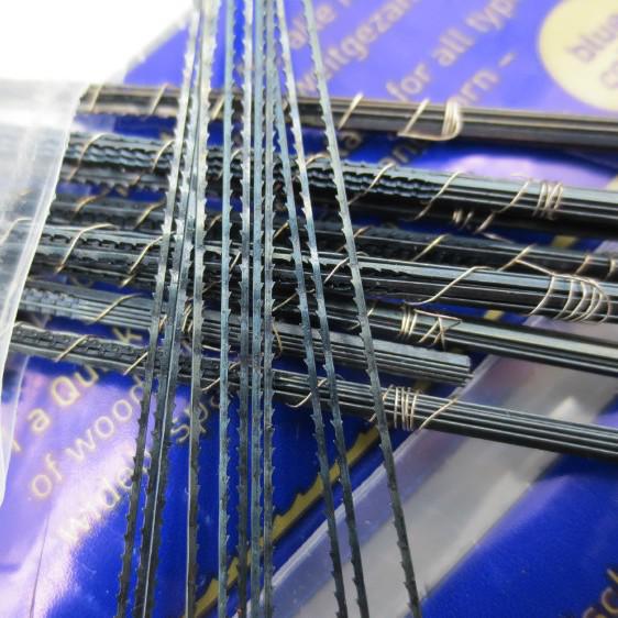 German Li Kuai Coping Fret Saw Blade for Copper, Iron, Brass, Steel Wire, and U-Shaped Hand Scroll Saws