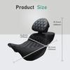Harley 08-23 Road/Street Glide Road King Seat Cushion with Backrest