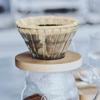 40 Adet/Paket Kahve Filtre Fincanı Özel Kahve Filtre Kağıdı Ağartılmamış Damla Kağıdı Moka Pot Süzgeç Yaprağı