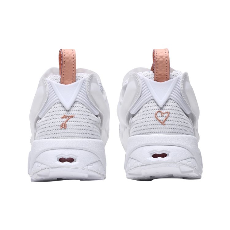 Reebok Instapump Fury Round Toe Low Top Casual Running Shoes Unisex Sneaker Cloud-White DV4591