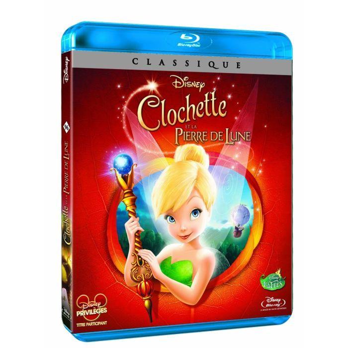 Blu-Ray Clochette - Disney - Pierre De Lune - Animation - Enfant - Withman Mae, Adlon Pamela, Chenoweth Kristin