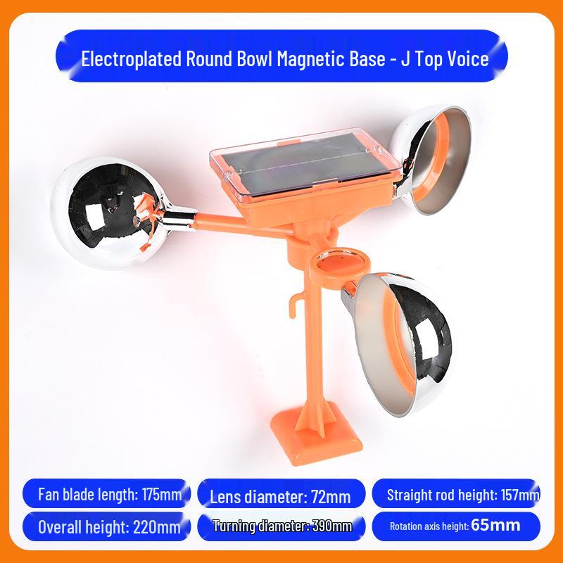 Solar-Powered Reflective Bird Repeller for Farms & Orchards