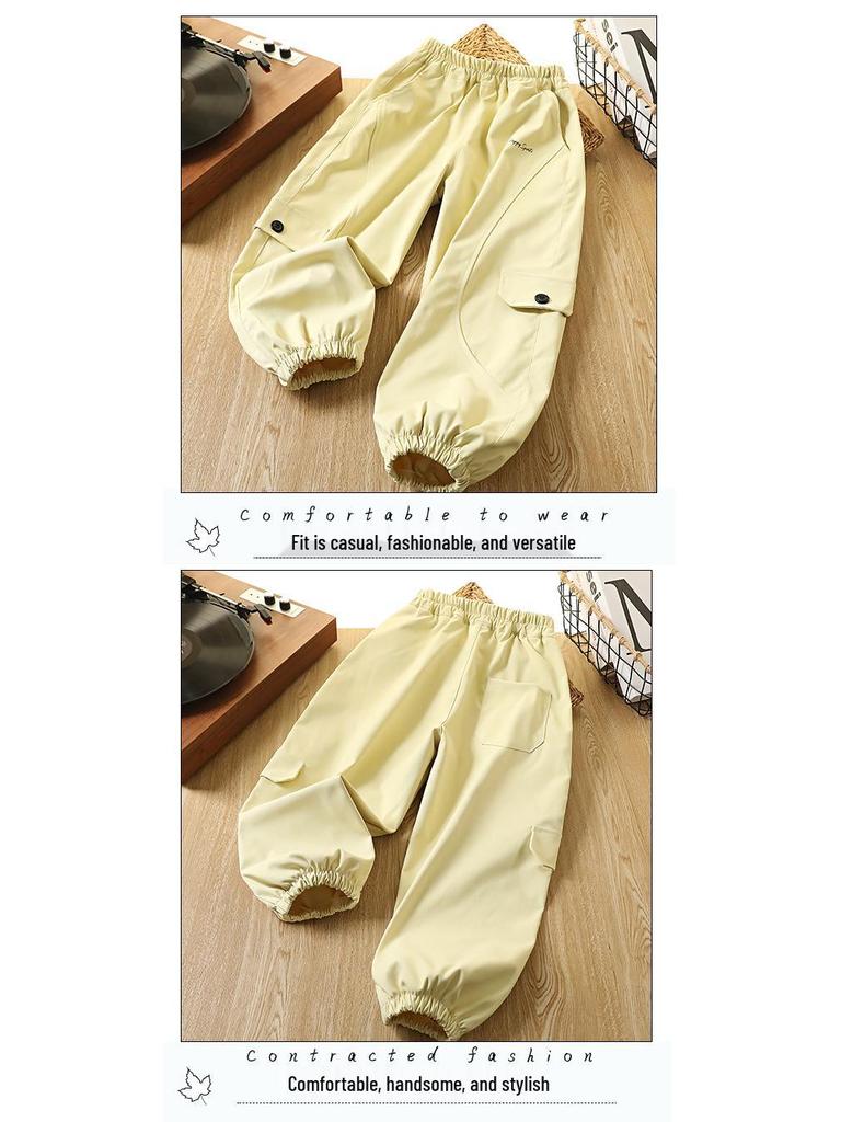 Boys' Fashionable Korean-Style Sports Pants - Versatile Spring/Autumn 2025 Collection for Middle and Big Kids