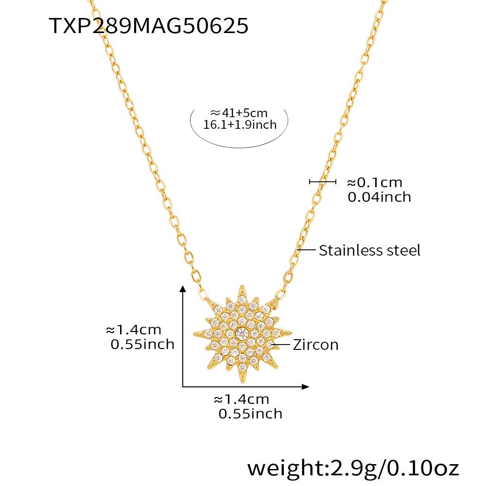 Qiong Yao Super Sparkle 5A Zircon Double Layer Clavicle Chain Bracelet & Ring Set - Minimalist Design
