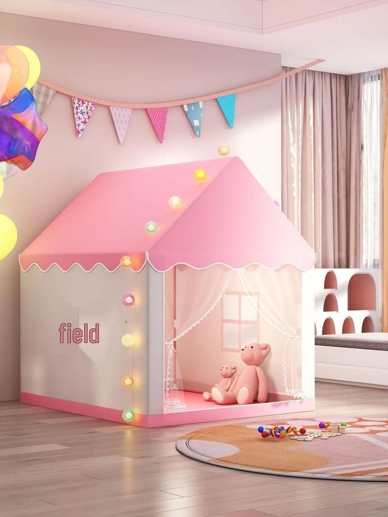 Kids' Indoor Castle Tent - Princess Dream House for Boys & Girls