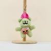 Cute Plush Puppy Keychain With Sunglasses Cartoon Dog Doll Bag Charm Pendant Toy