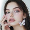 Charme Sommersprossen Gesichts-Make-up-Aufkleber 12 Blatt Tattoo-Aufkleber Luxus Musikfestivals Schmetterlings-Partys Europa und Amerika