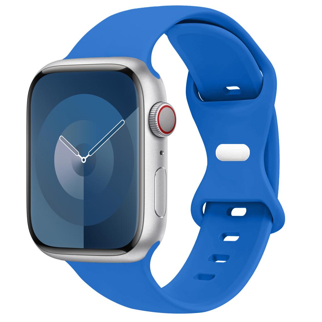 Silicone Strap For Apple Watch Band 44mm 45mm 41mm 40mm 49mm 42mm 38mm 46MM Sport Bracelet iWatch Series Ultra 2 SE 10 9 8 7 6 5