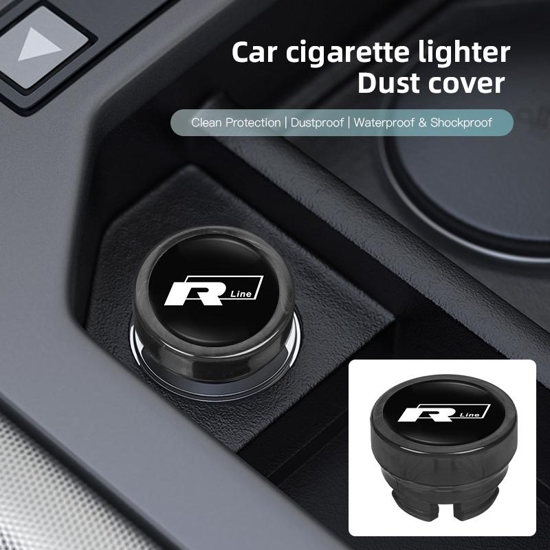Car Cigarette Lighter Dust Cap Power Port Dustproof Cover Plug Tire Valve For VW Golf Tiguan Jetta Passat Polo Touran GTI Caddy