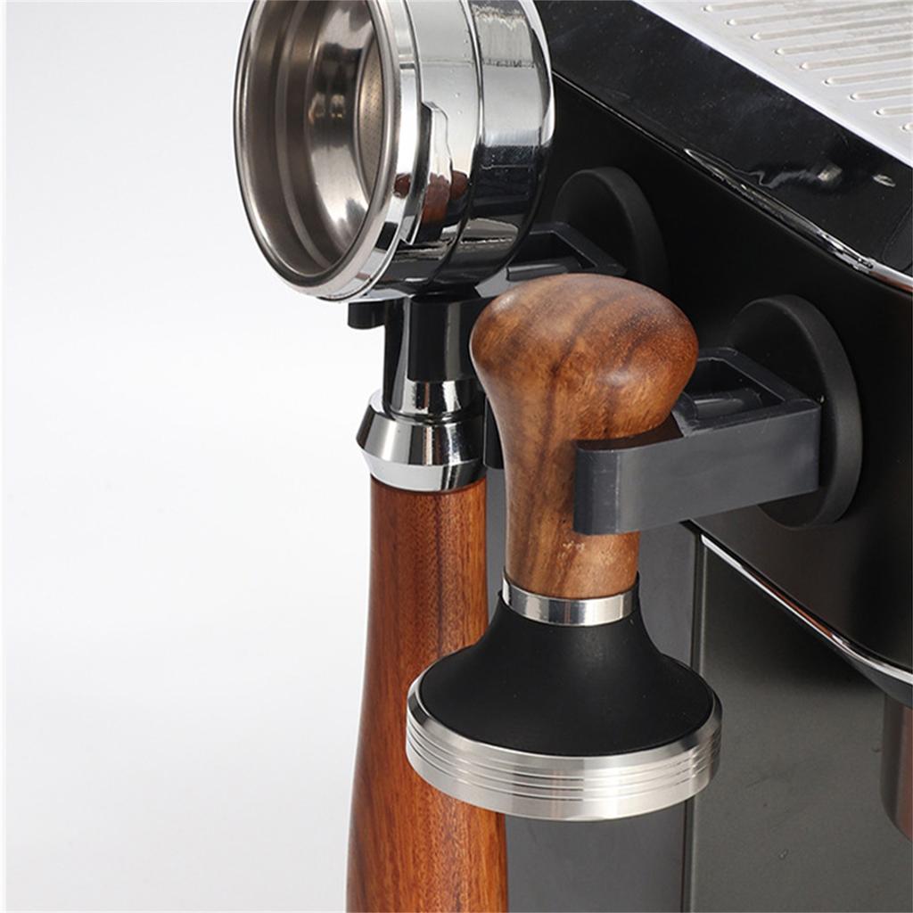 Coffee Portafilter Holder Wall Rack Magnetic Espresso Coffee Filter Holder Fit for Tamper Wall Mounted Rack Coffee Tools